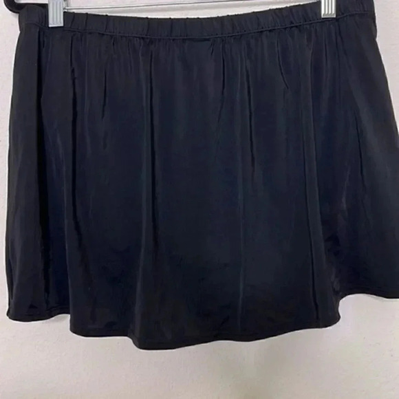 Always for Me black swim skirt/skort plus-size 18w - Picture 2 of 6